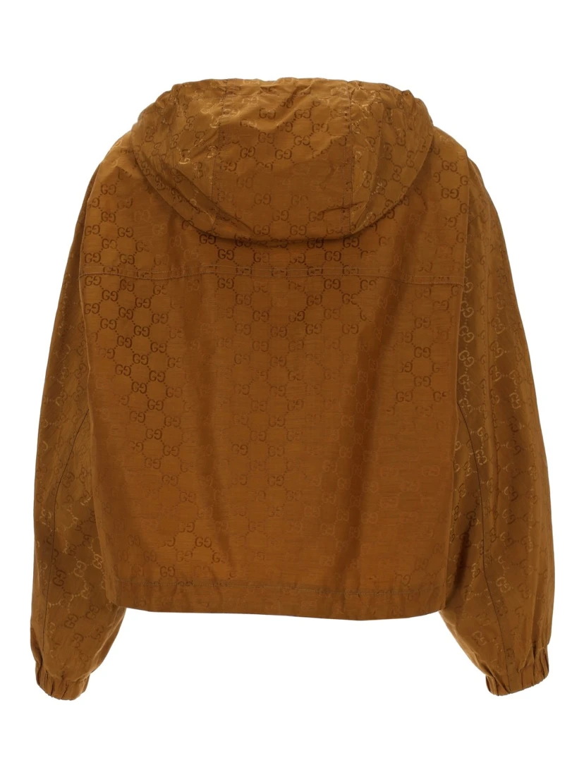 GG FABRIC BOMBER JACKET