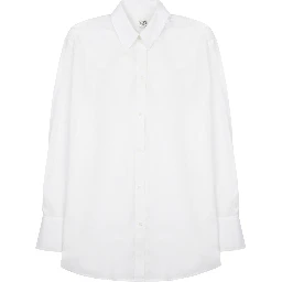 CAMICIA OVERSIZE IN COTONE E LINO