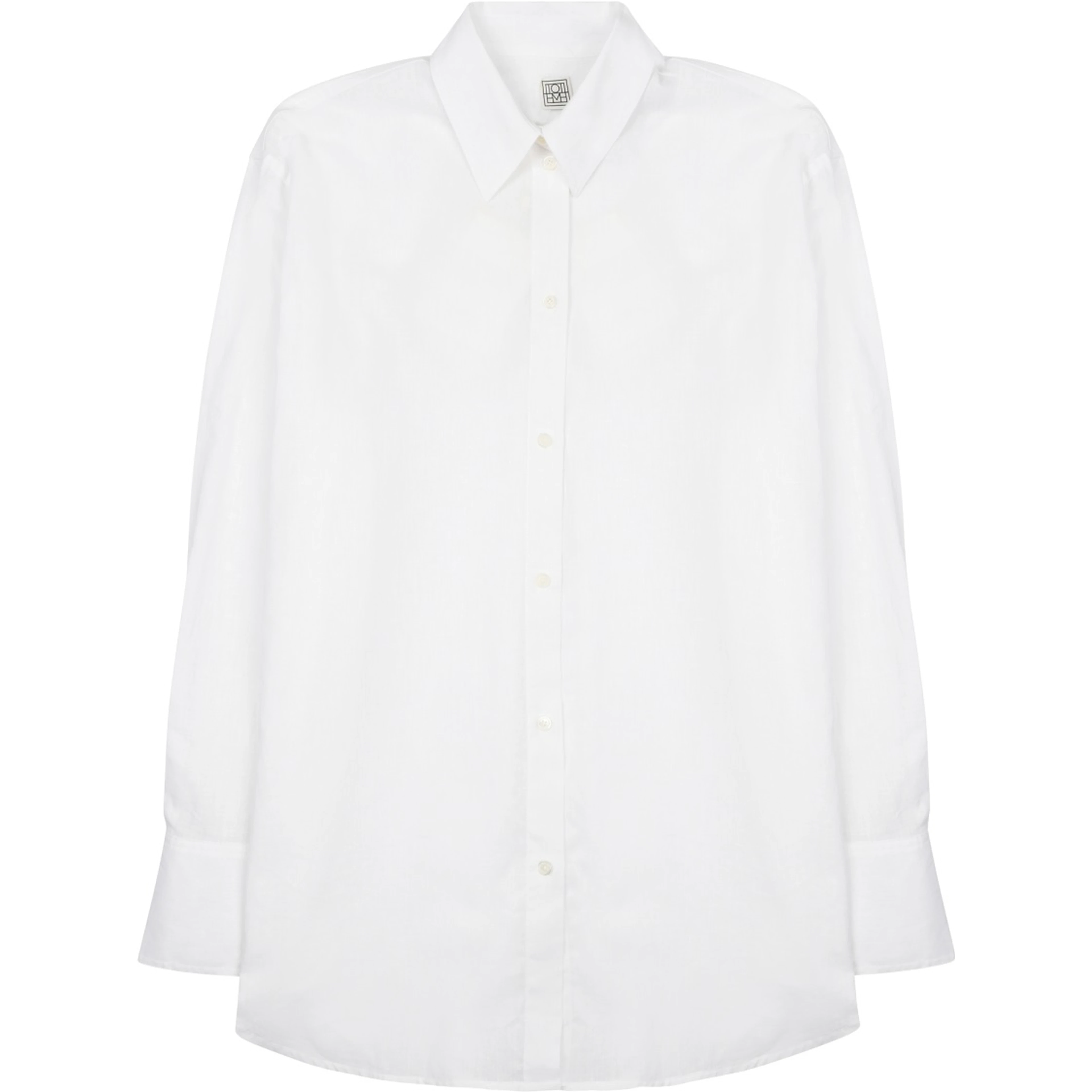CAMICIA OVERSIZE IN COTONE E LINO