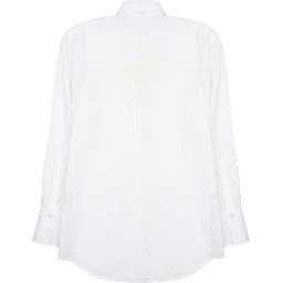 CAMICIA OVERSIZE IN COTONE E LINO