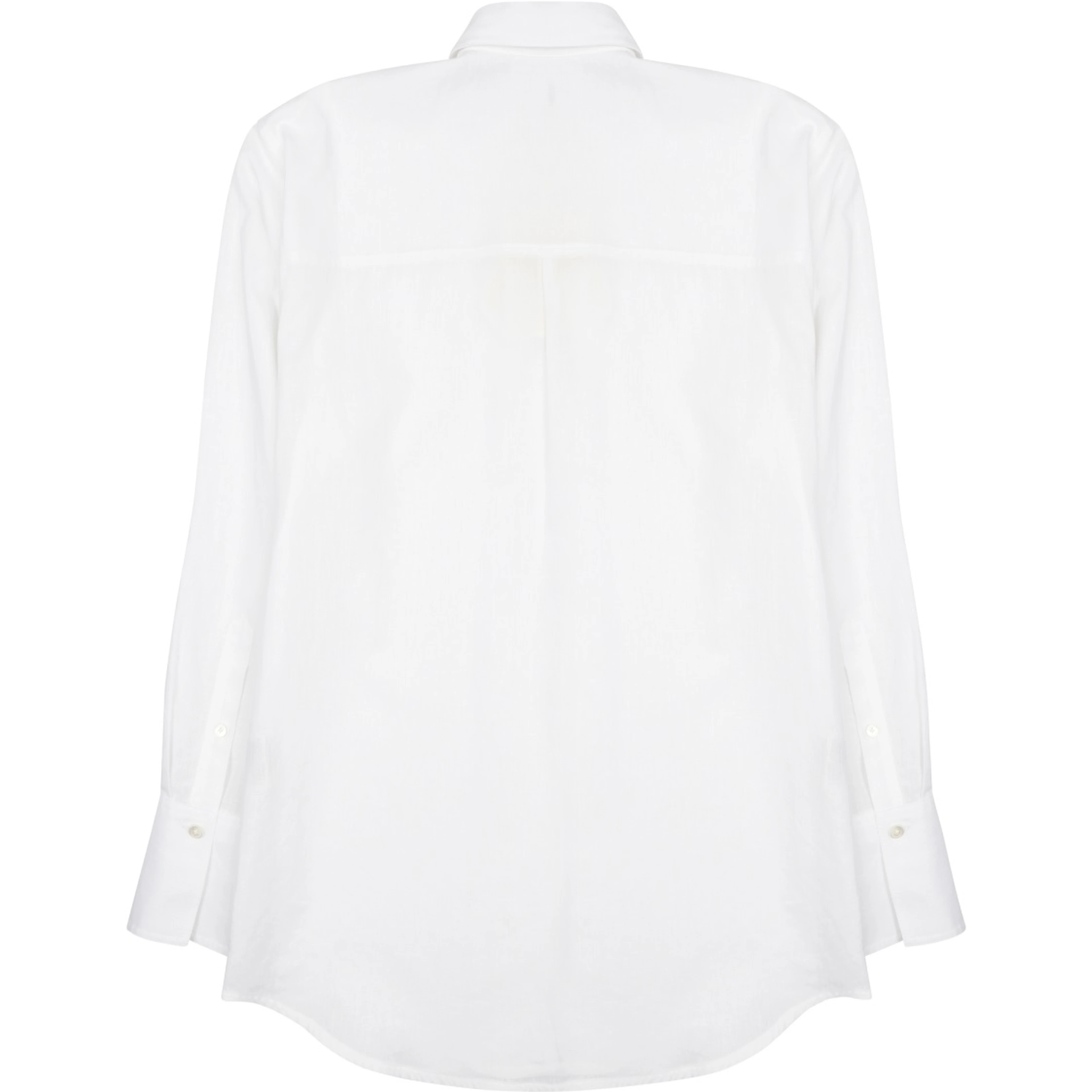 CAMICIA OVERSIZE IN COTONE E LINO