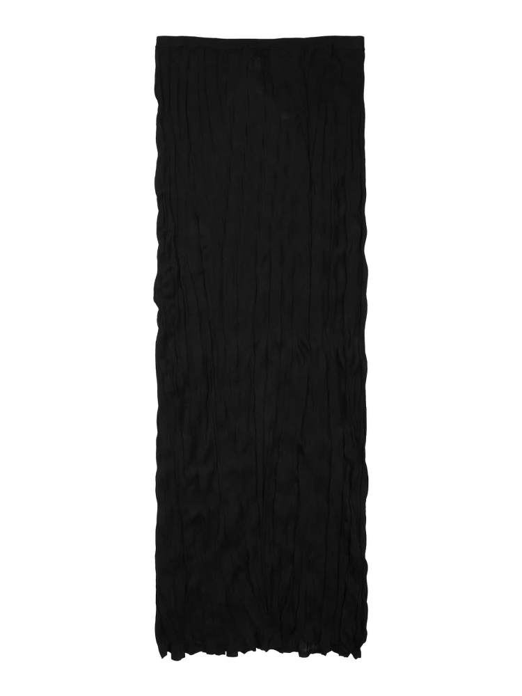 GONNA MIDI IN MAGLIA INCRESPATA
