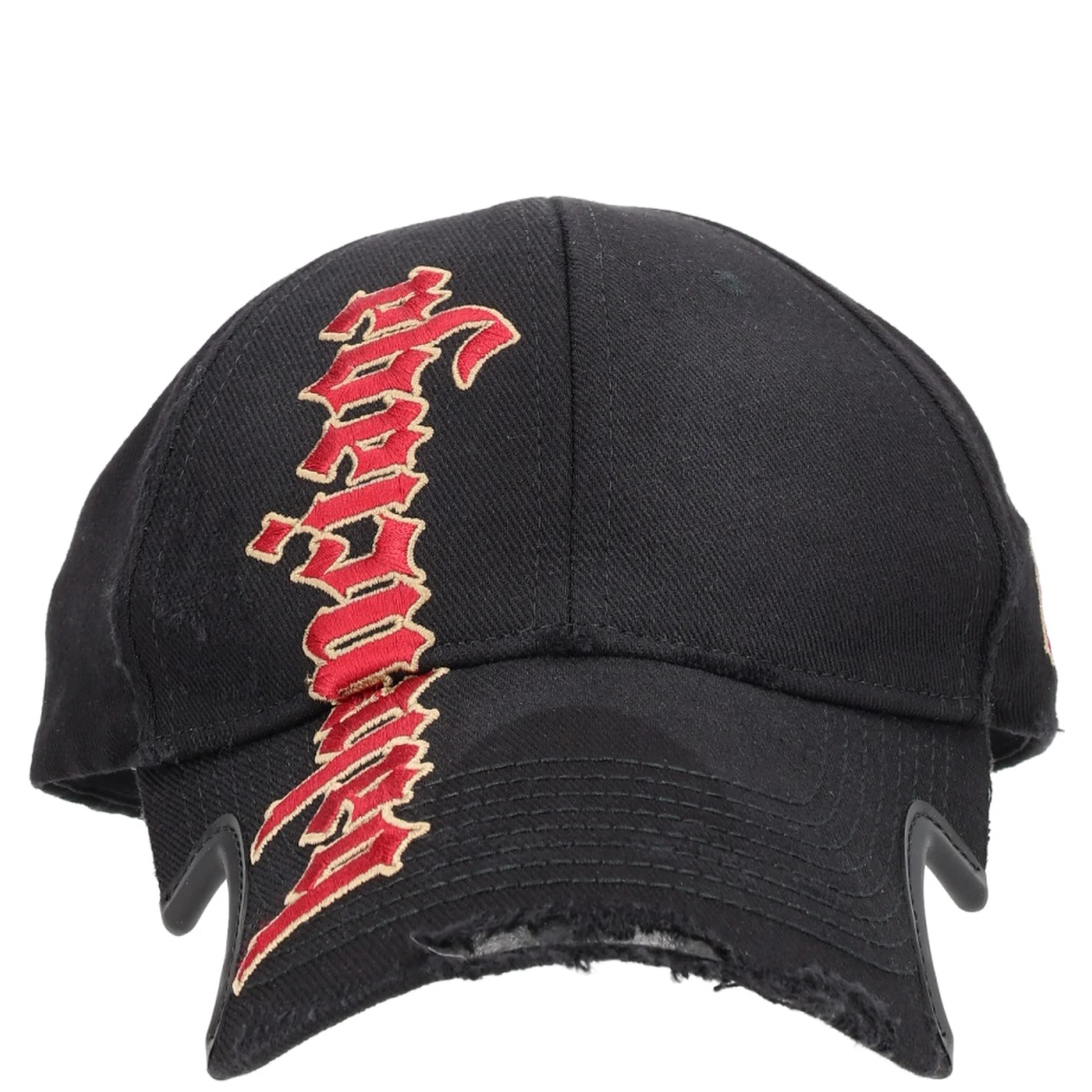 "NO CLOSURE GOTHIC PLACEMENT" HAT