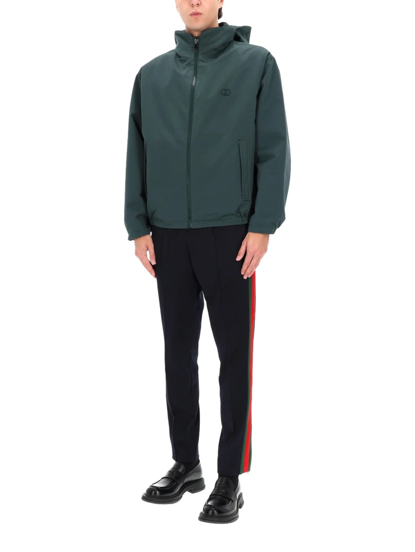 JACKET WITH LOGO