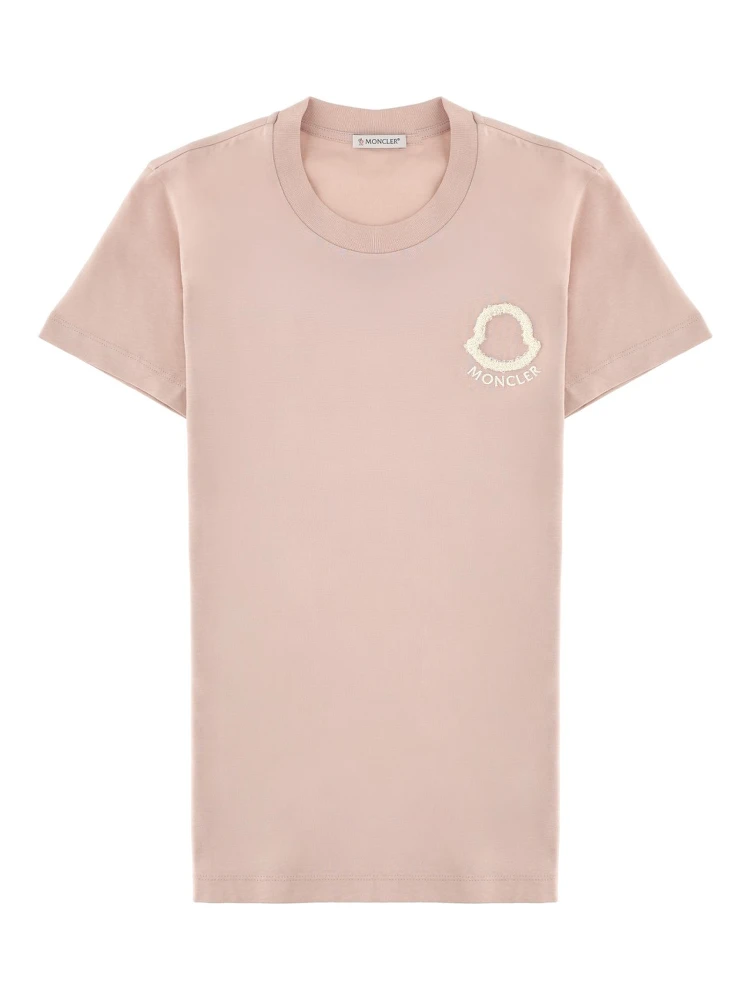 T-SHIRT CON LOGO RICAMATO