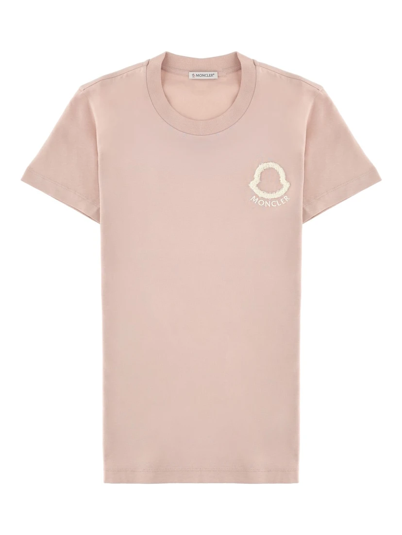 T-SHIRT CON LOGO RICAMATO