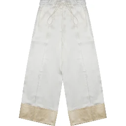 PANTALONE IN RASO CON COULISSE