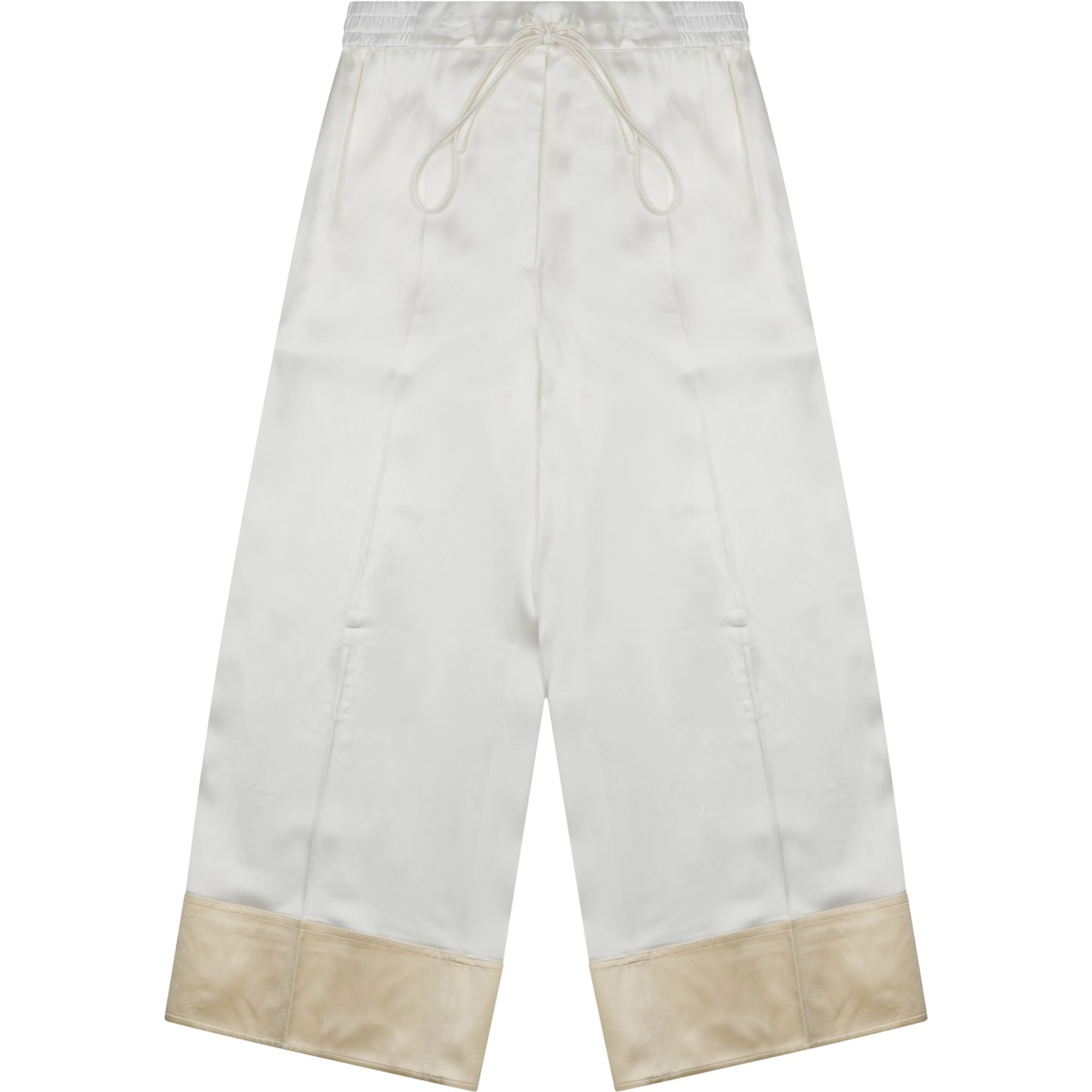 PANTALONE IN RASO CON COULISSE