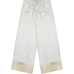 PANTALONE IN RASO CON COULISSE