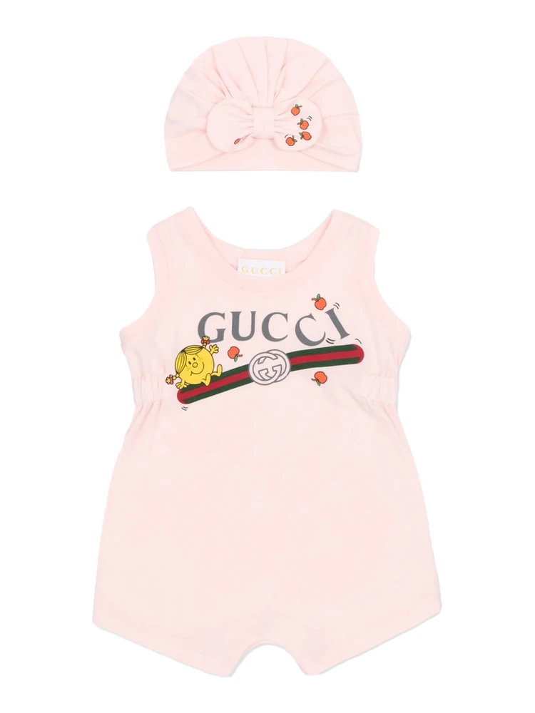 BABY BODY SET WITH BEANIE HAT