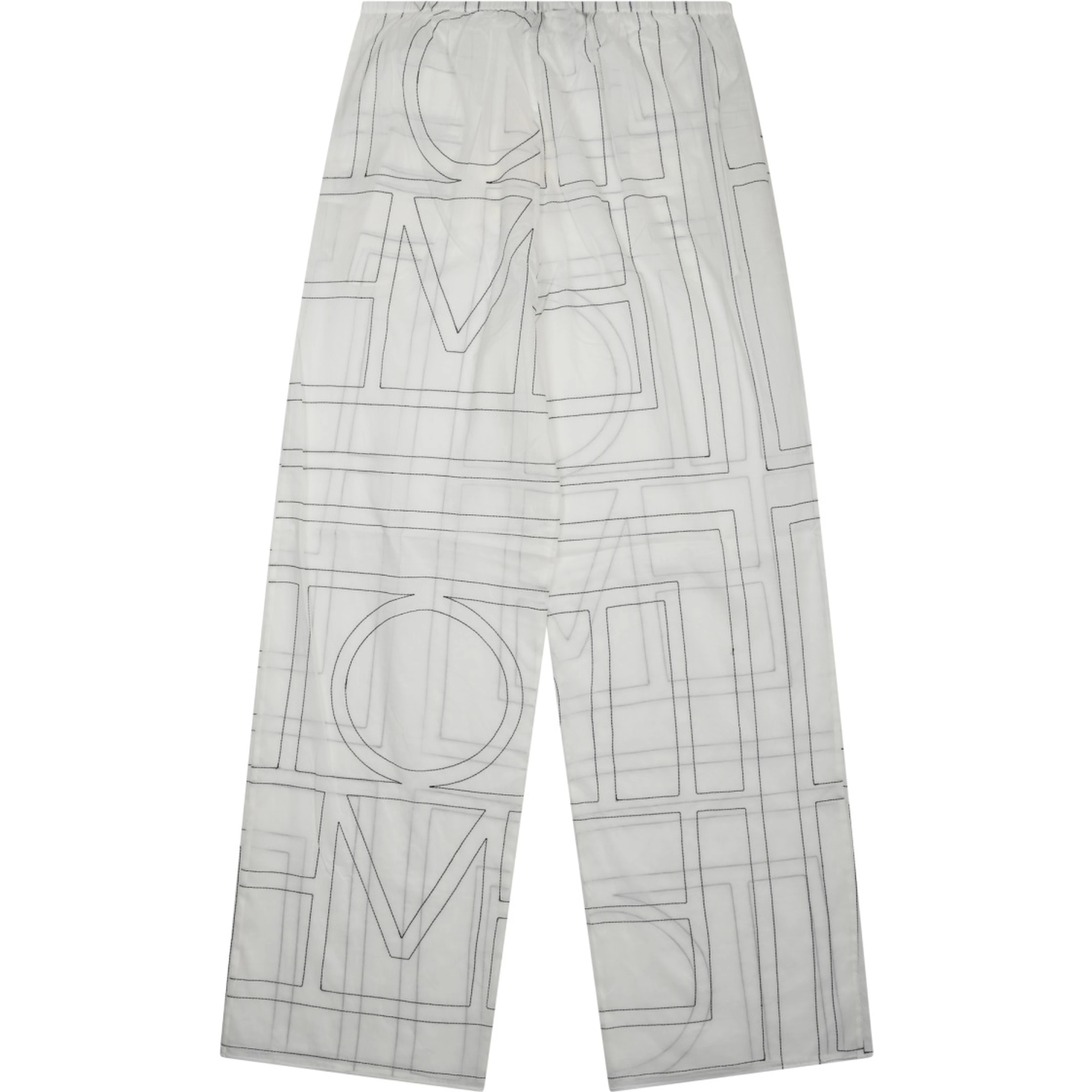 PANTALONE CON RICAMO MONOGRAM