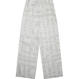 PANTALONE CON RICAMO MONOGRAM