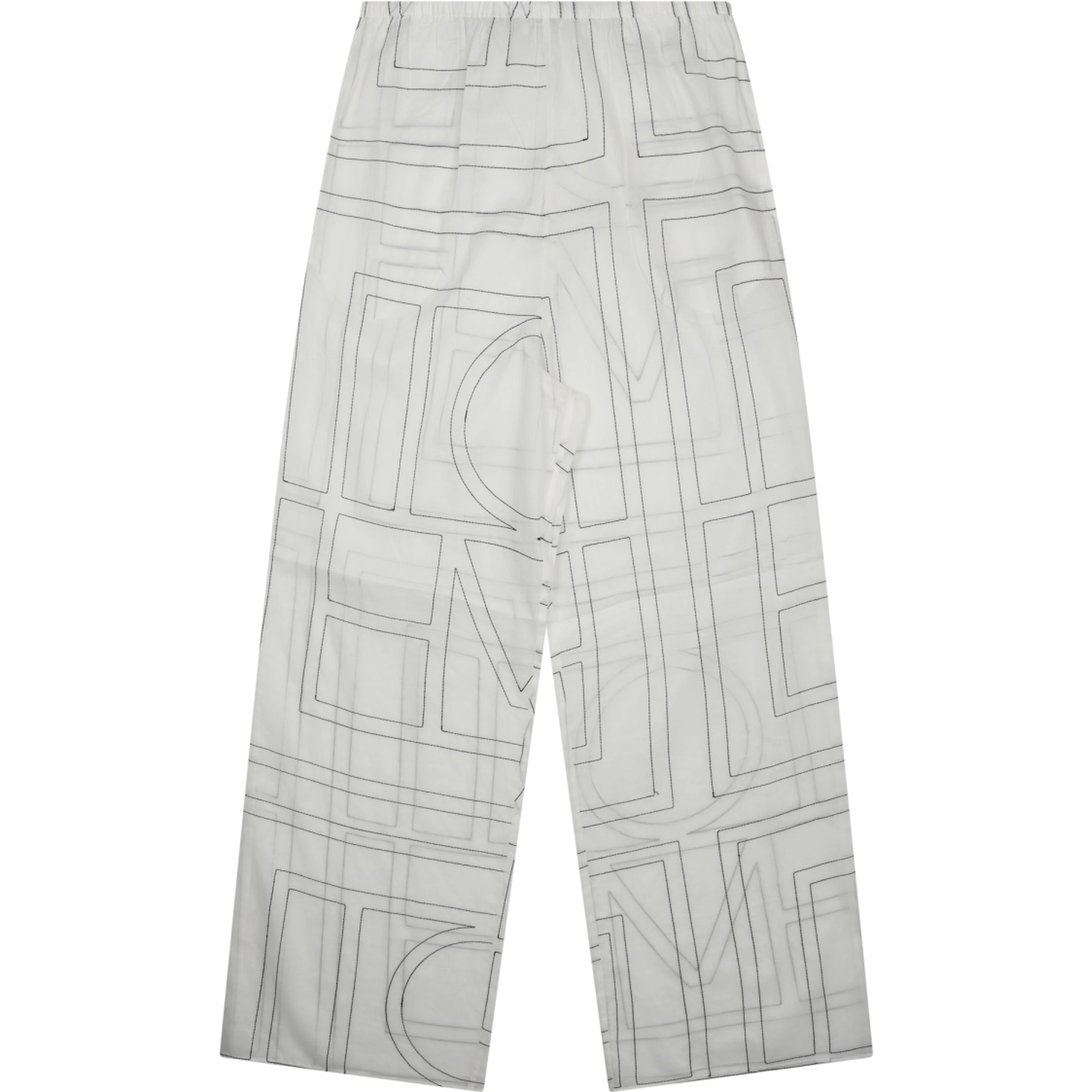 PANTALONE CON RICAMO MONOGRAM