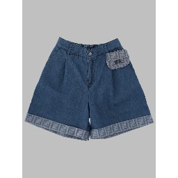 SHORT IN DENIM