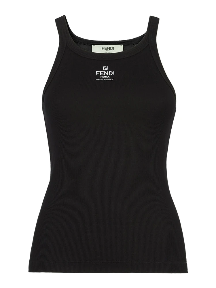 TOP WITH EMBROIDERED LOGO