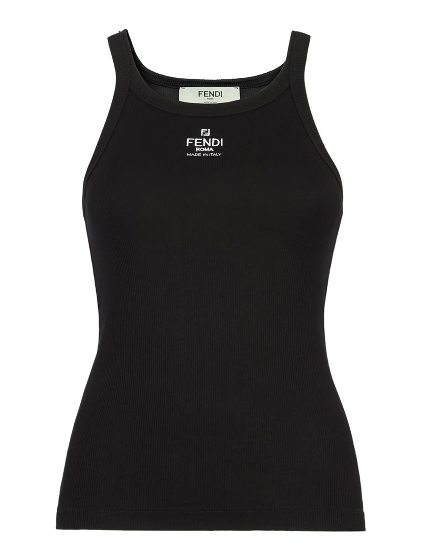 TOP WITH EMBROIDERED LOGO