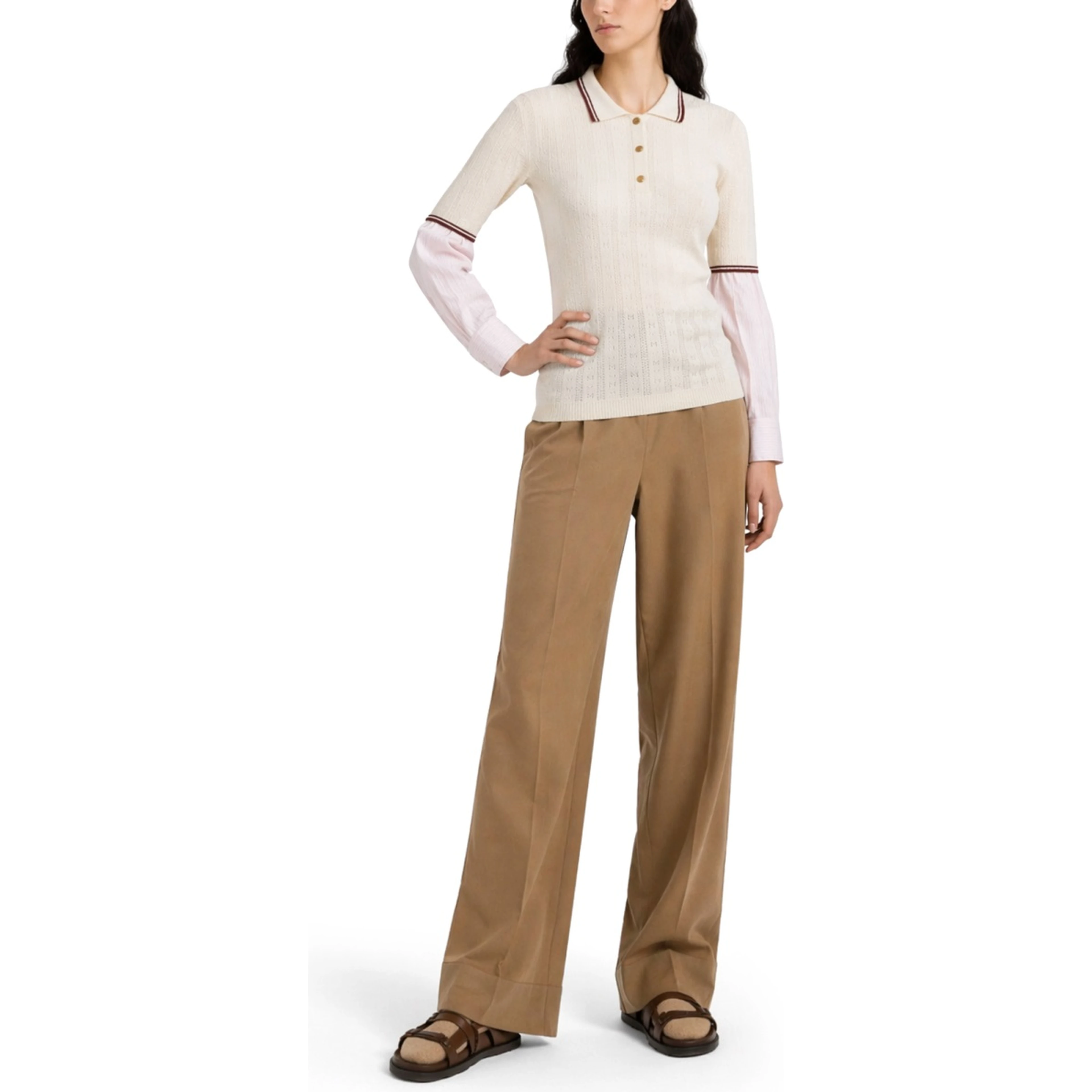 PANTALONE SARTORIALE IN COTONE