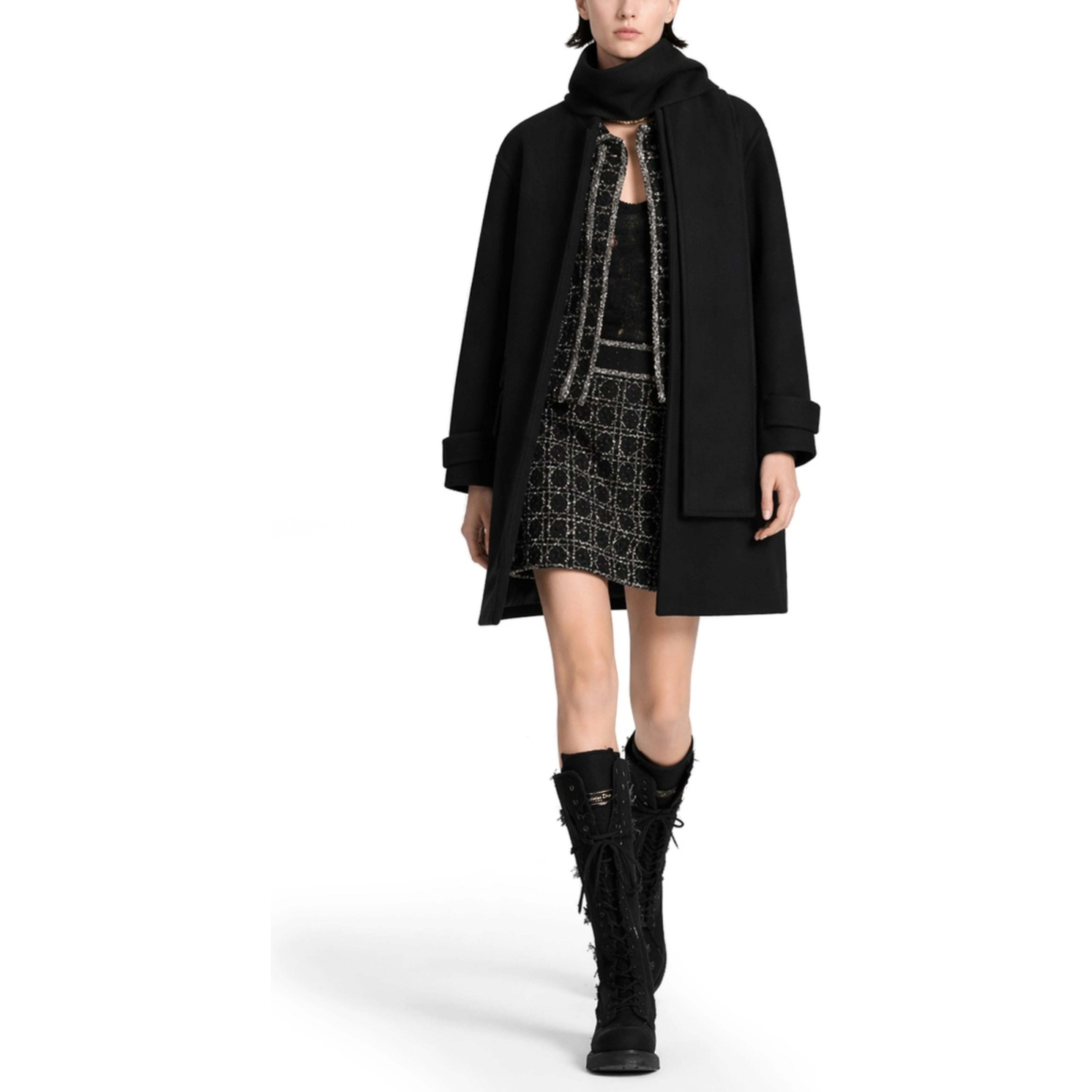 CAPPOTTO CON SCIARPA