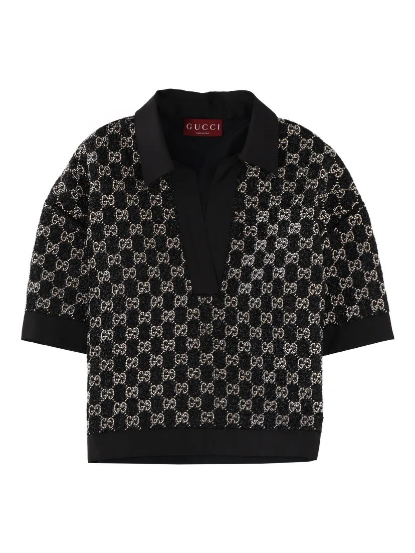 GG TOP WITH CRYSTALS