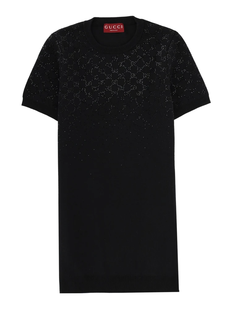 WOOL MINI DRESS
