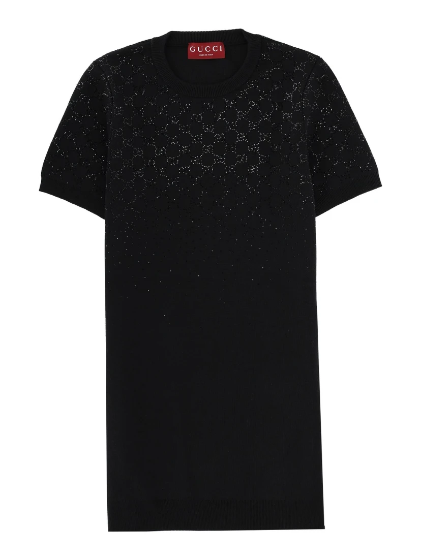 WOOL MINI DRESS