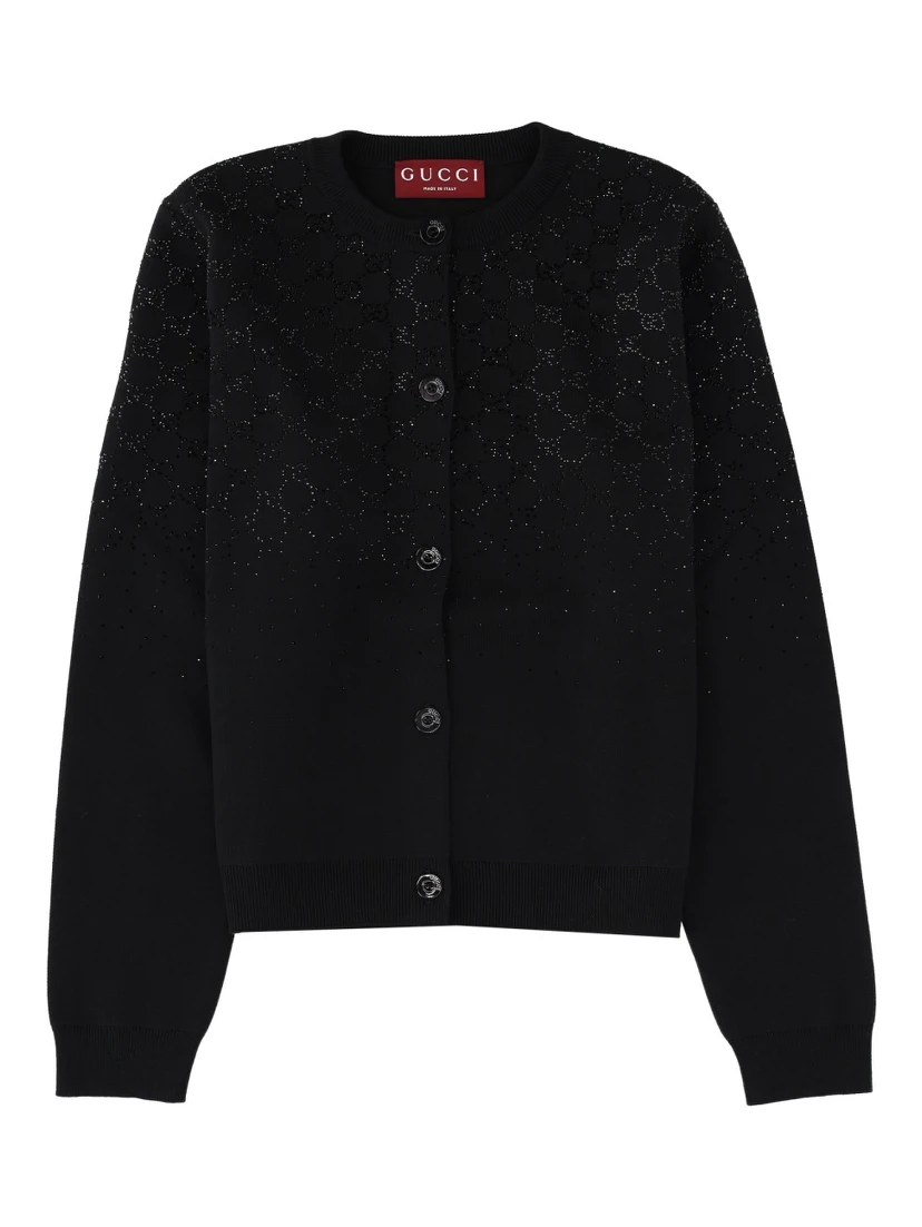 CARDIGAN WITH CRYSTALS