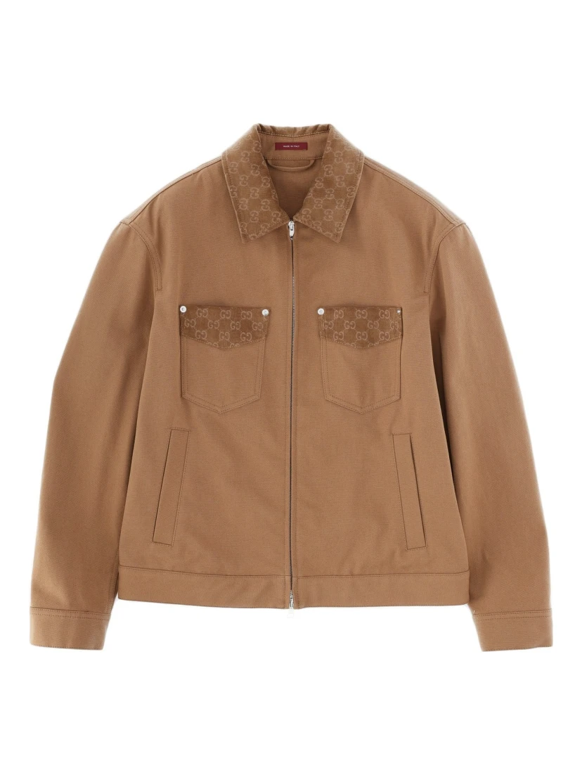 JACKET WITH ZIPPER AND COLLAR