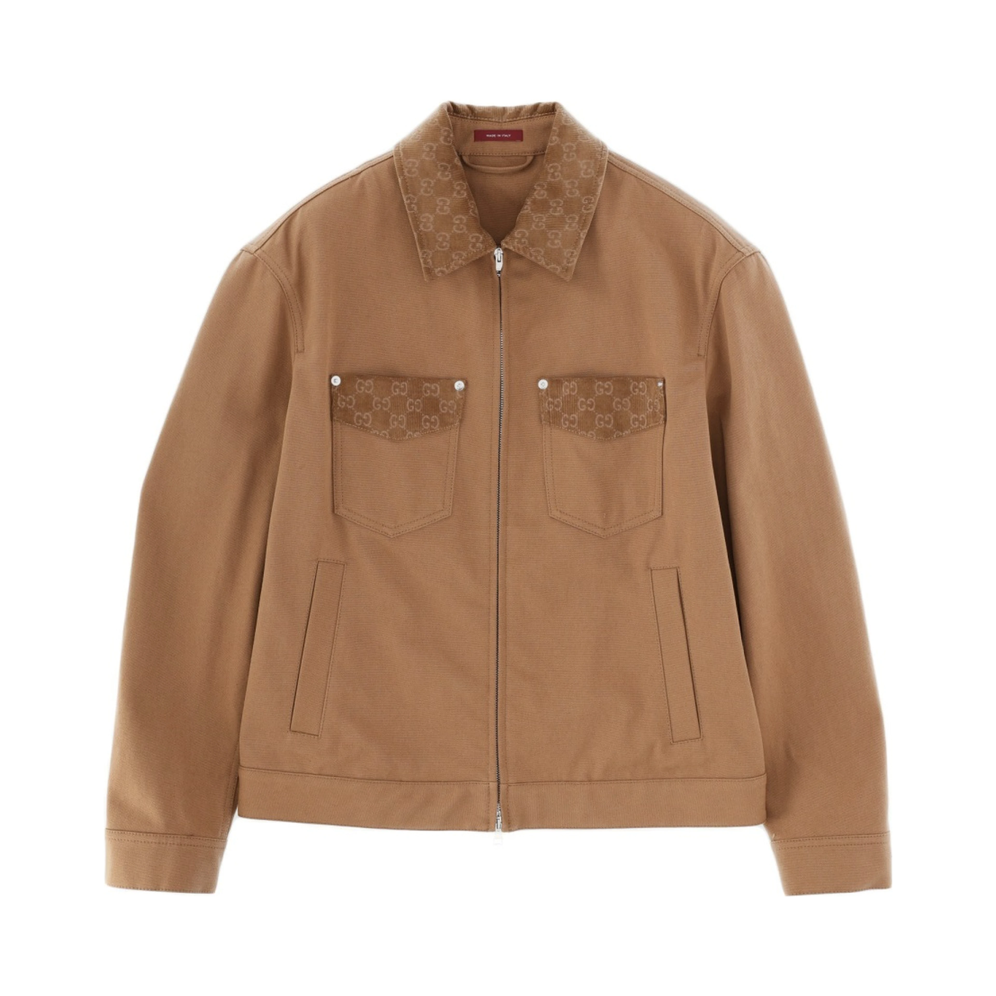 JACKET WITH ZIPPER AND COLLAR