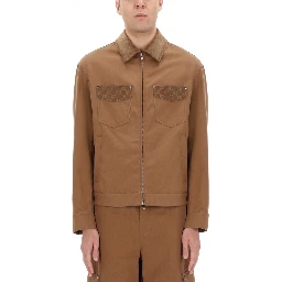 JACKET WITH ZIPPER AND COLLAR
