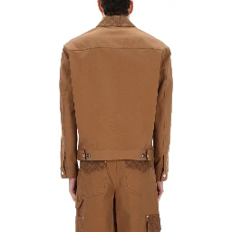 JACKET WITH ZIPPER AND COLLAR