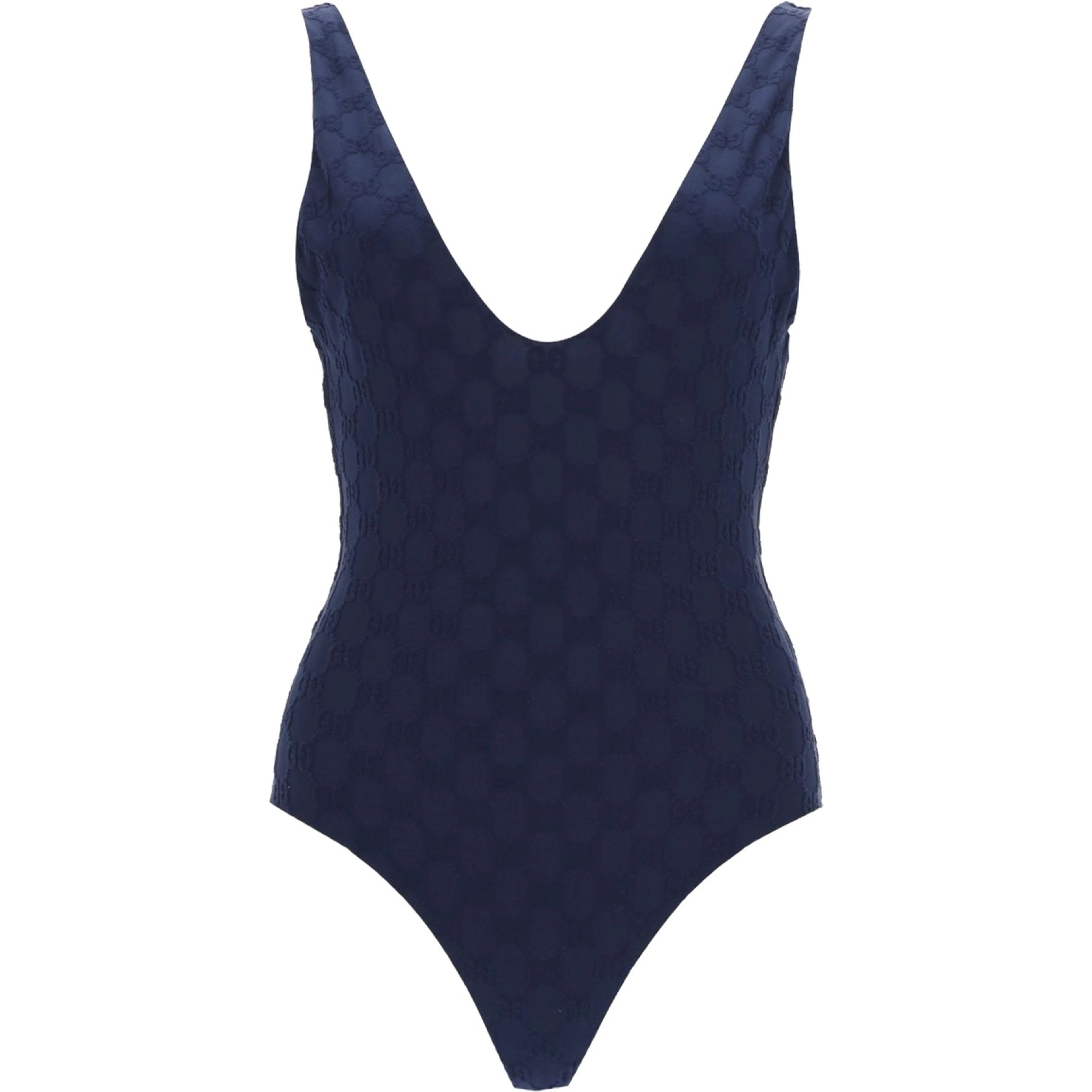 "GG" WEAVE ONE PIECE SWIMSUIT