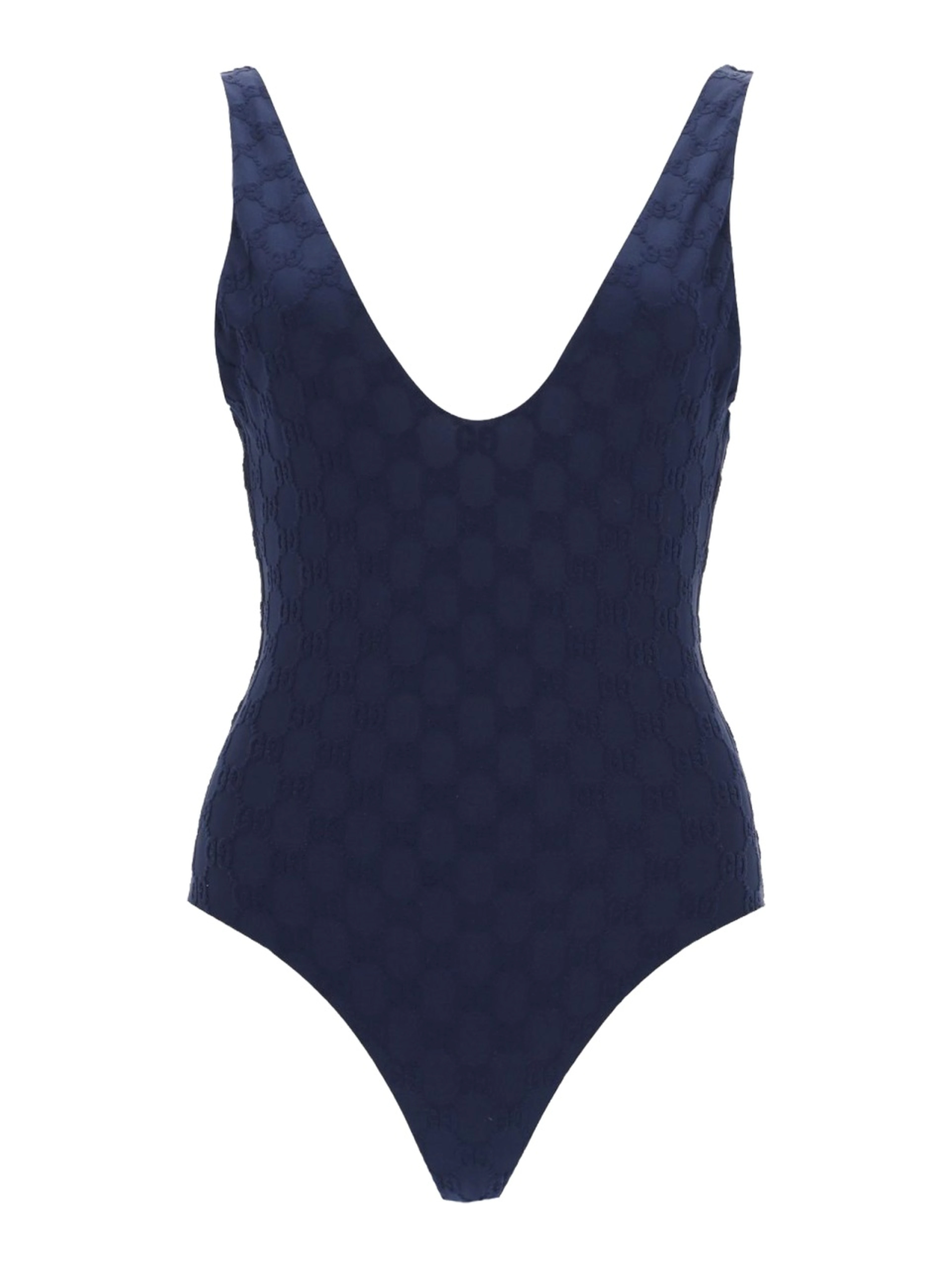 "GG" WEAVE ONE PIECE SWIMSUIT