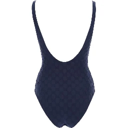 "GG" WEAVE ONE PIECE SWIMSUIT