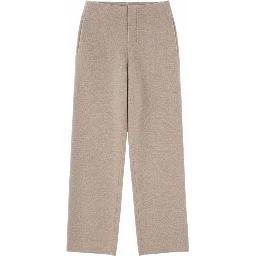CASHMERE AND WOOL FLEECE PANTS
