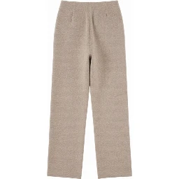 CASHMERE AND WOOL FLEECE PANTS