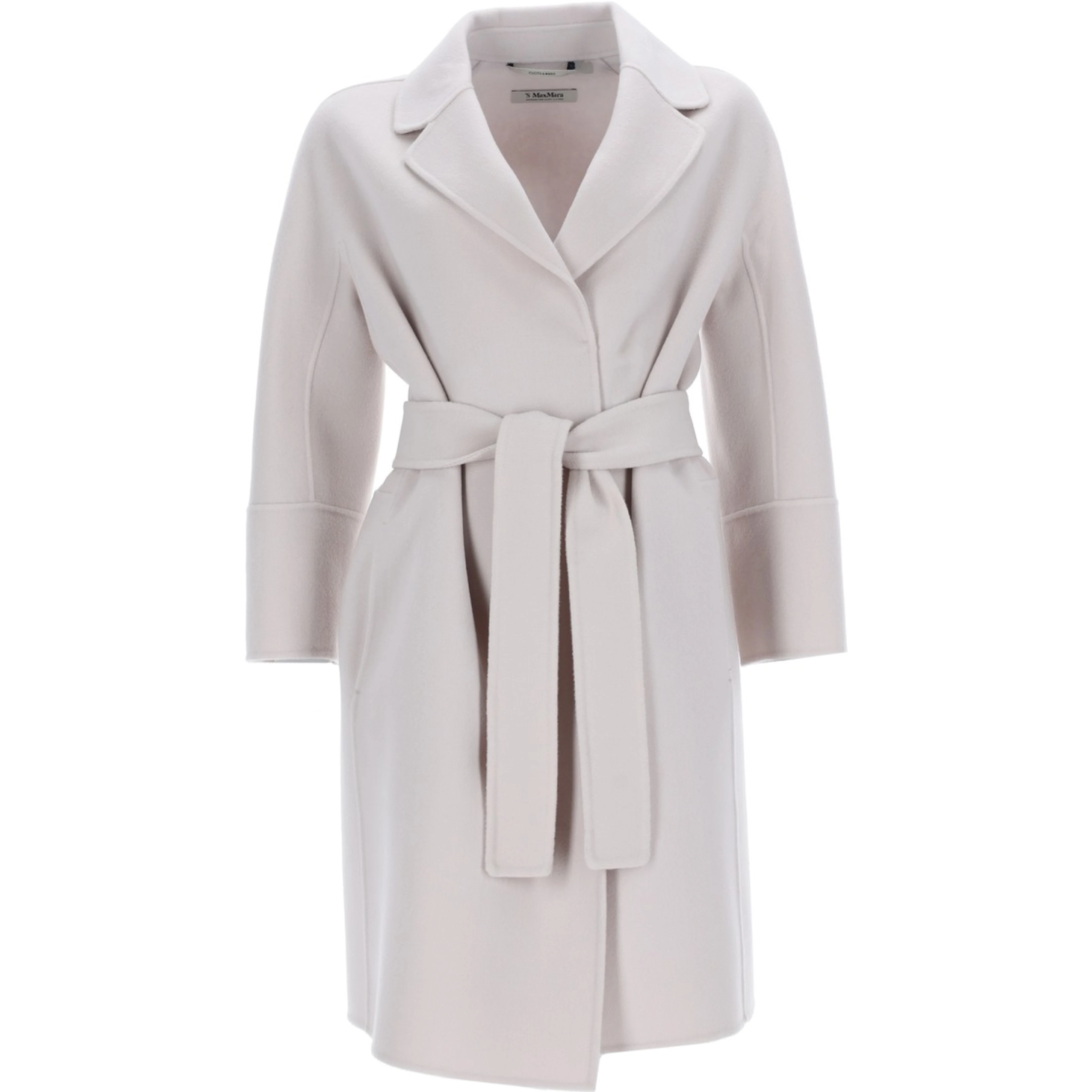 WOOL COAT WITH BELT