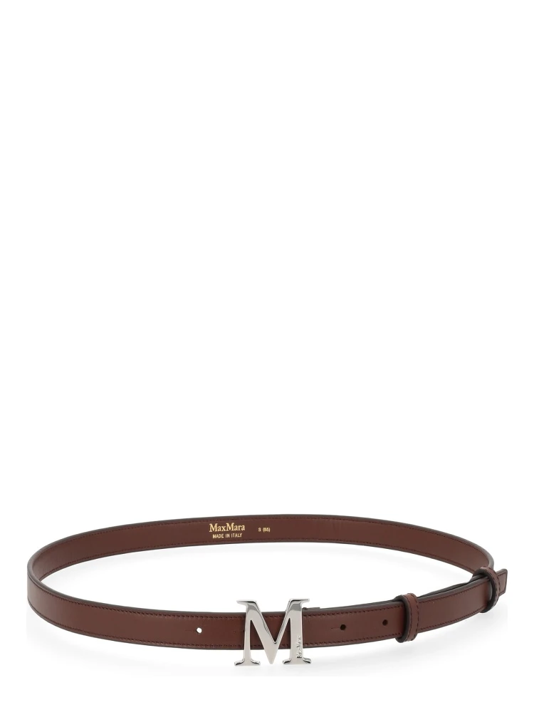BELT WITH LOGO BUCKLE
