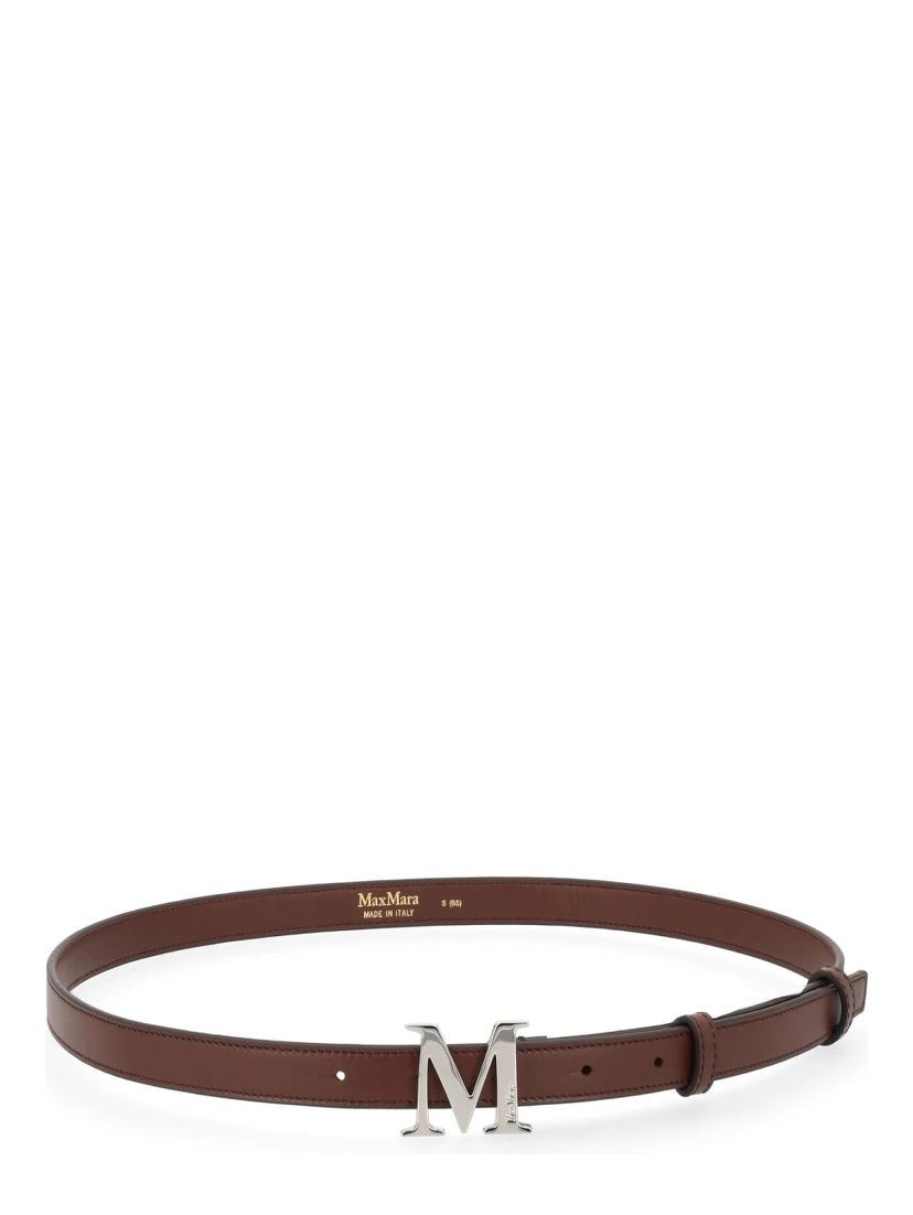BELT WITH LOGO BUCKLE