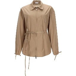 GIACCA CON ZIP E CINTURA
