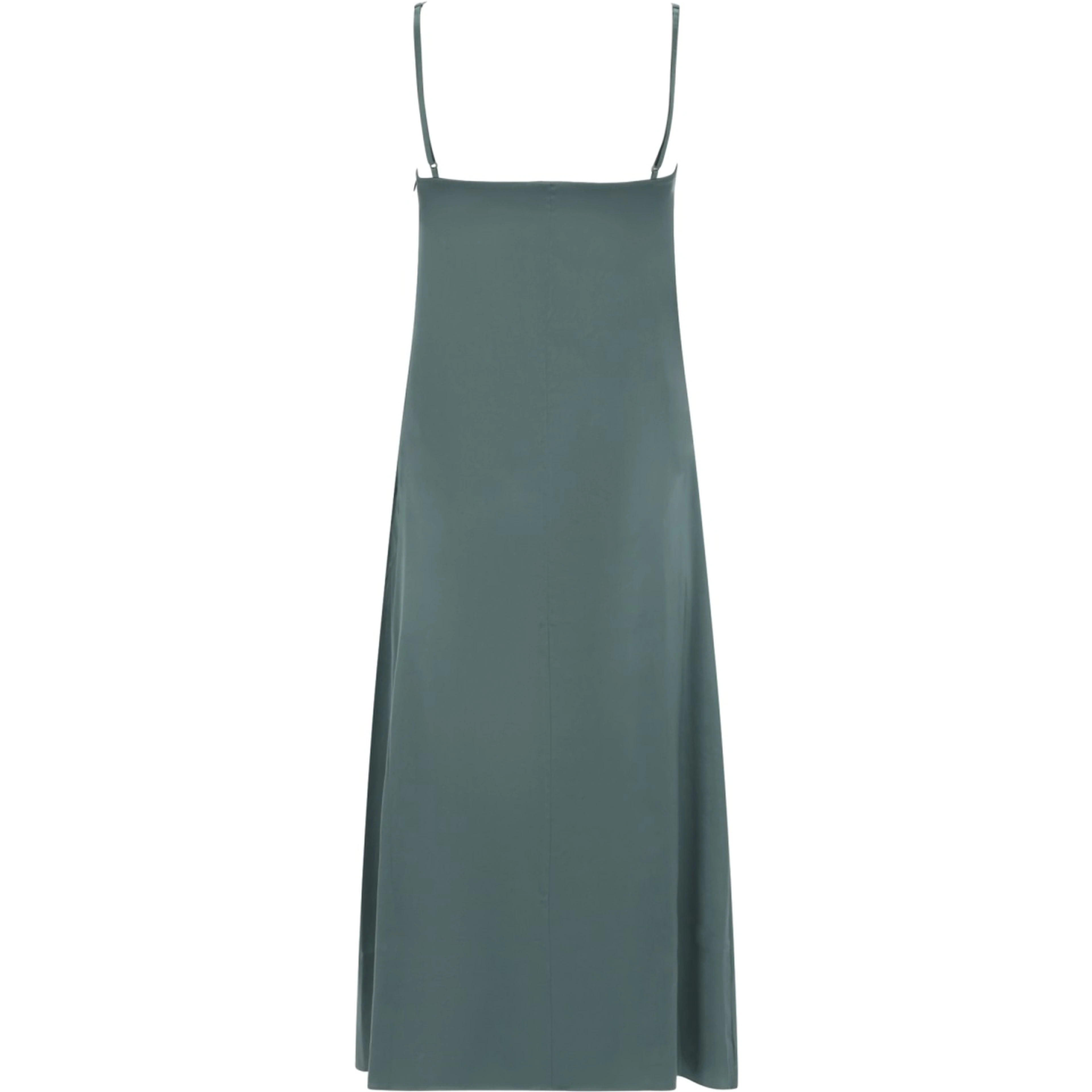 SATIN MIDI DRESS