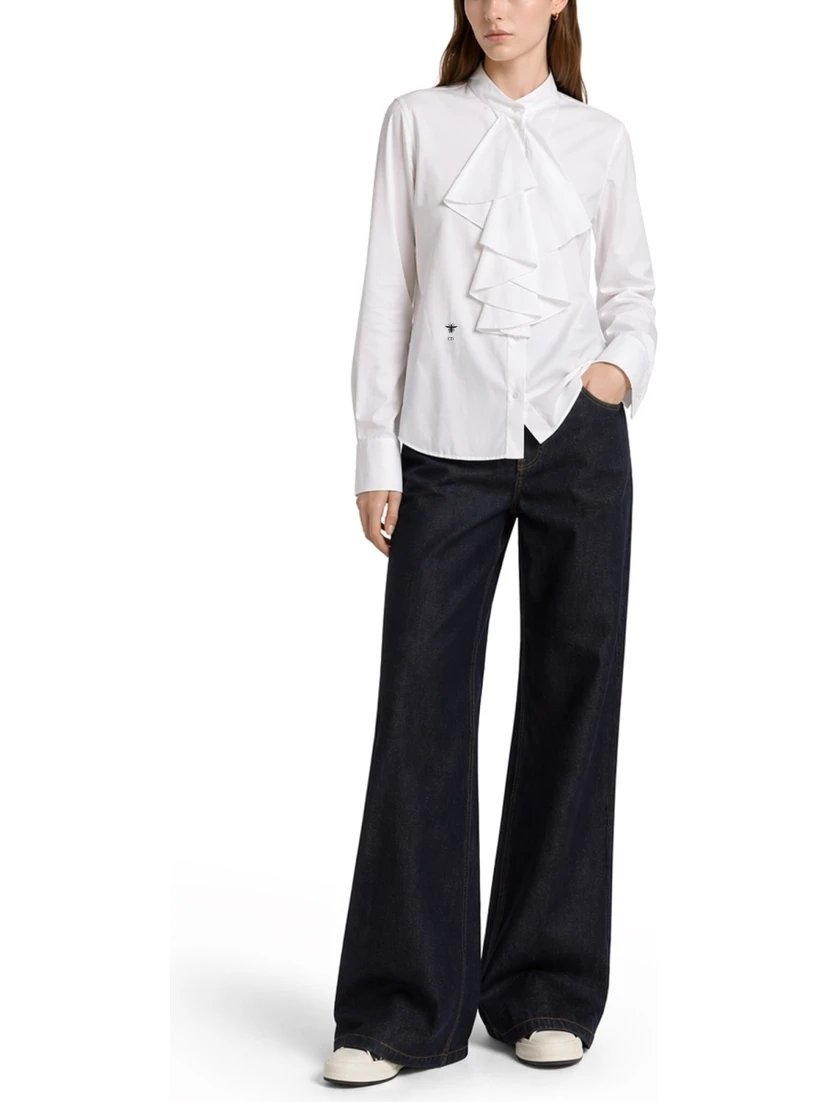 RUFFLE BLOUSE