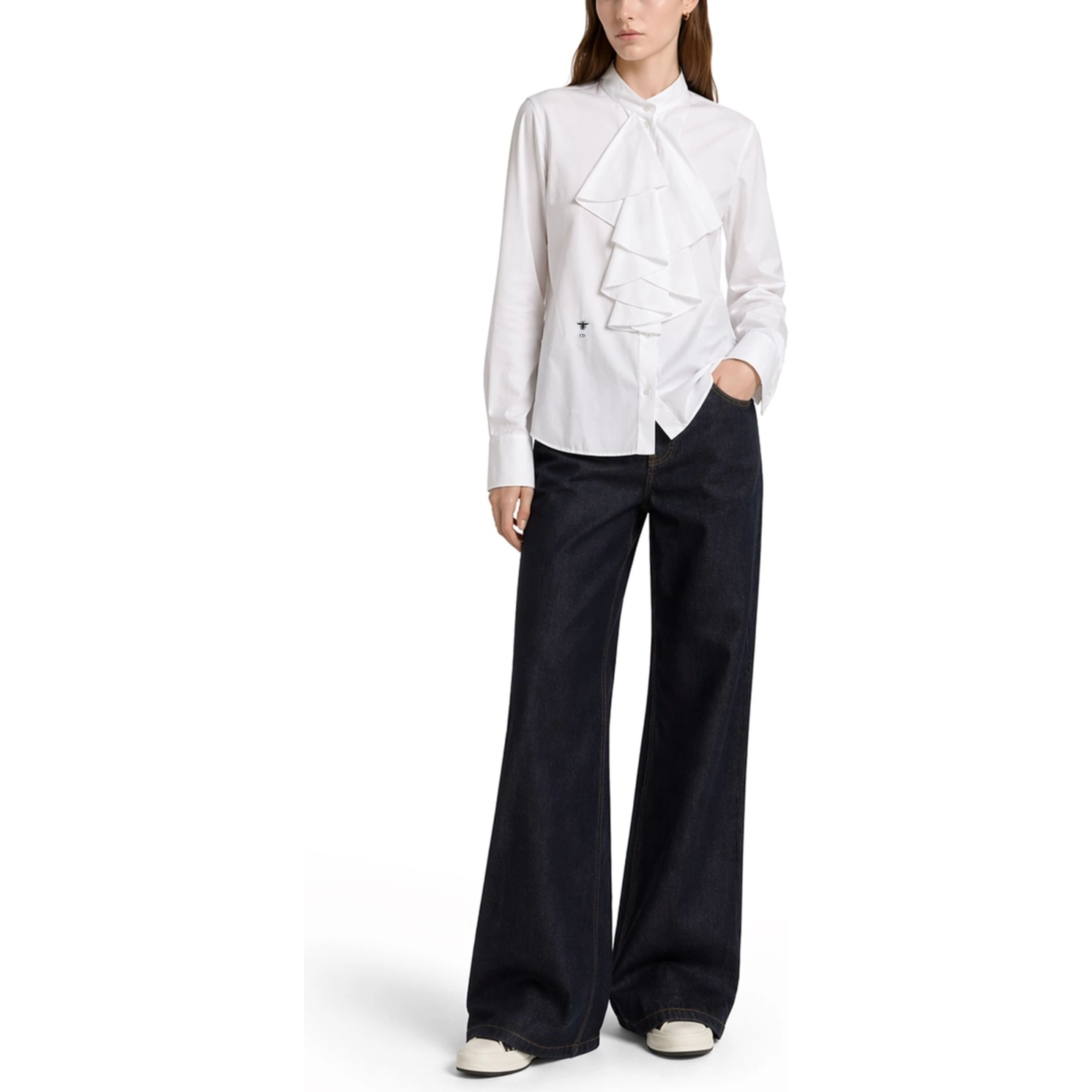 RUFFLE BLOUSE