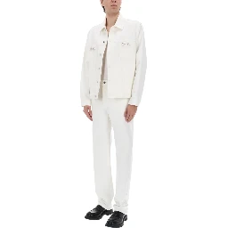 GIACCA IN DENIM CON MORSETTI