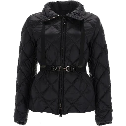 QUILTED JACKET WITH BELT
