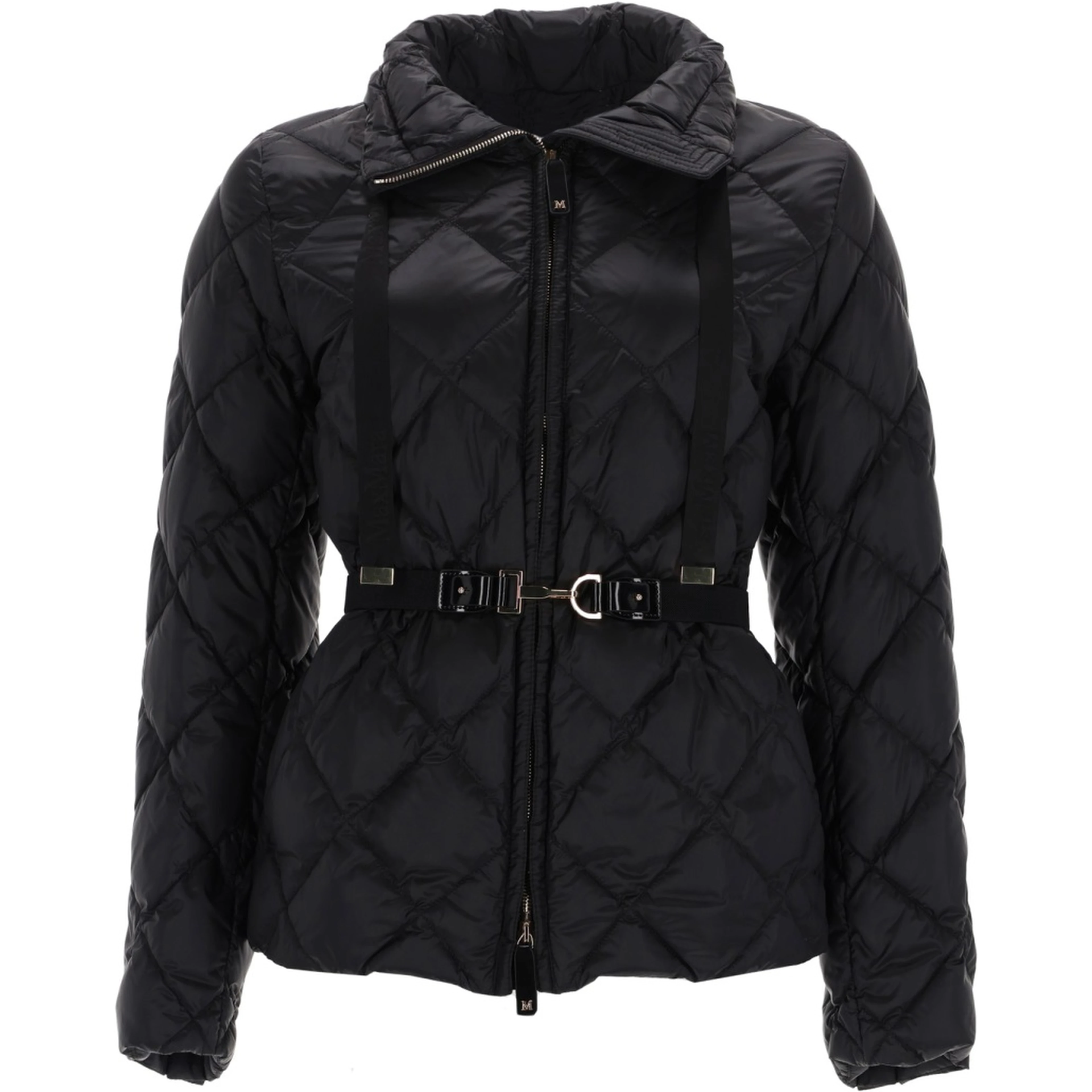 QUILTED JACKET WITH BELT