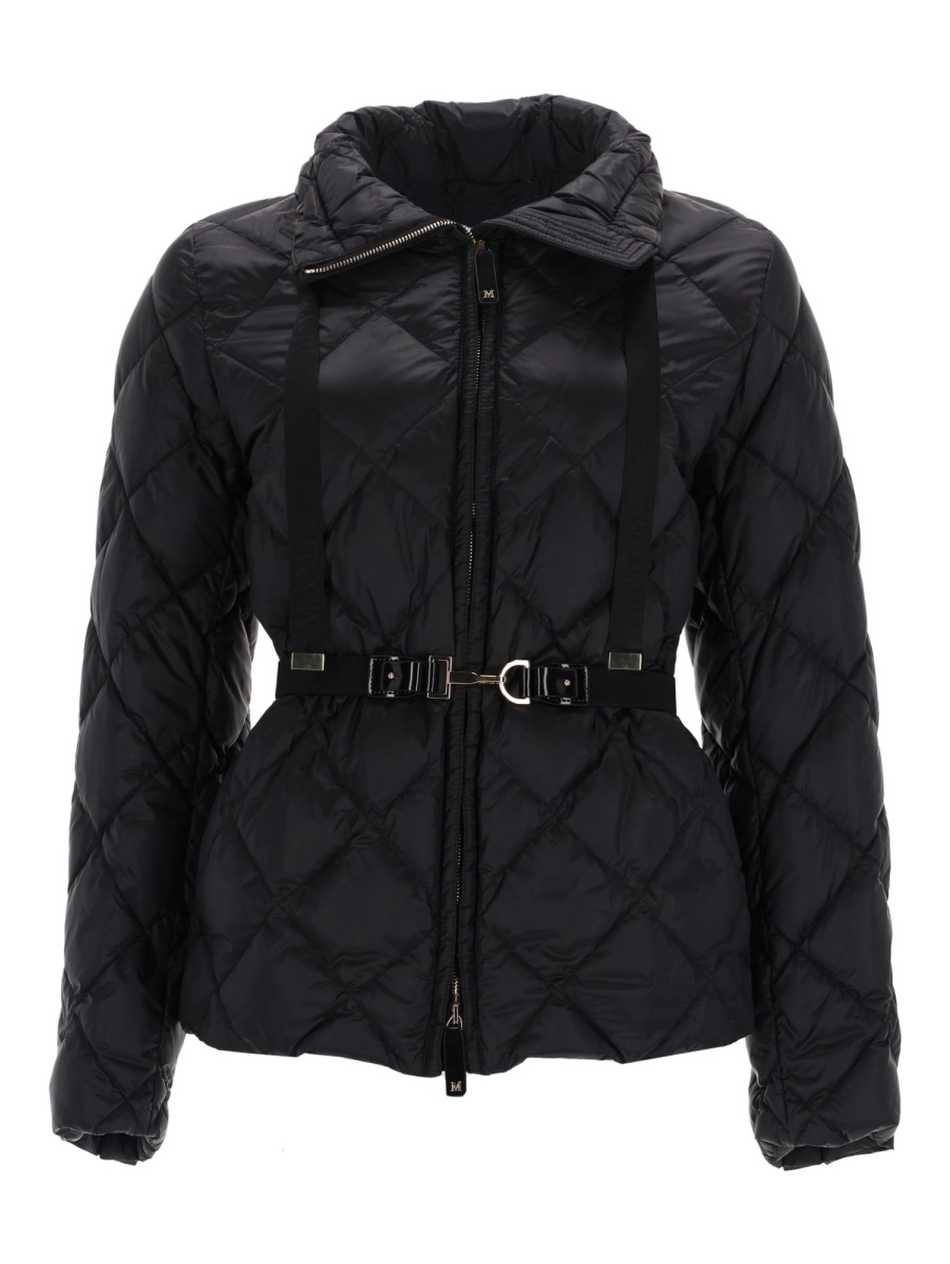 QUILTED JACKET WITH BELT