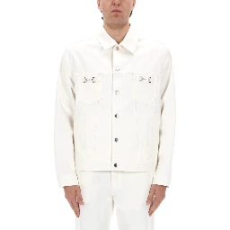 GIACCA IN DENIM CON MORSETTI