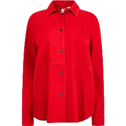 SUEDE "OVERSHIRT" SHIRT