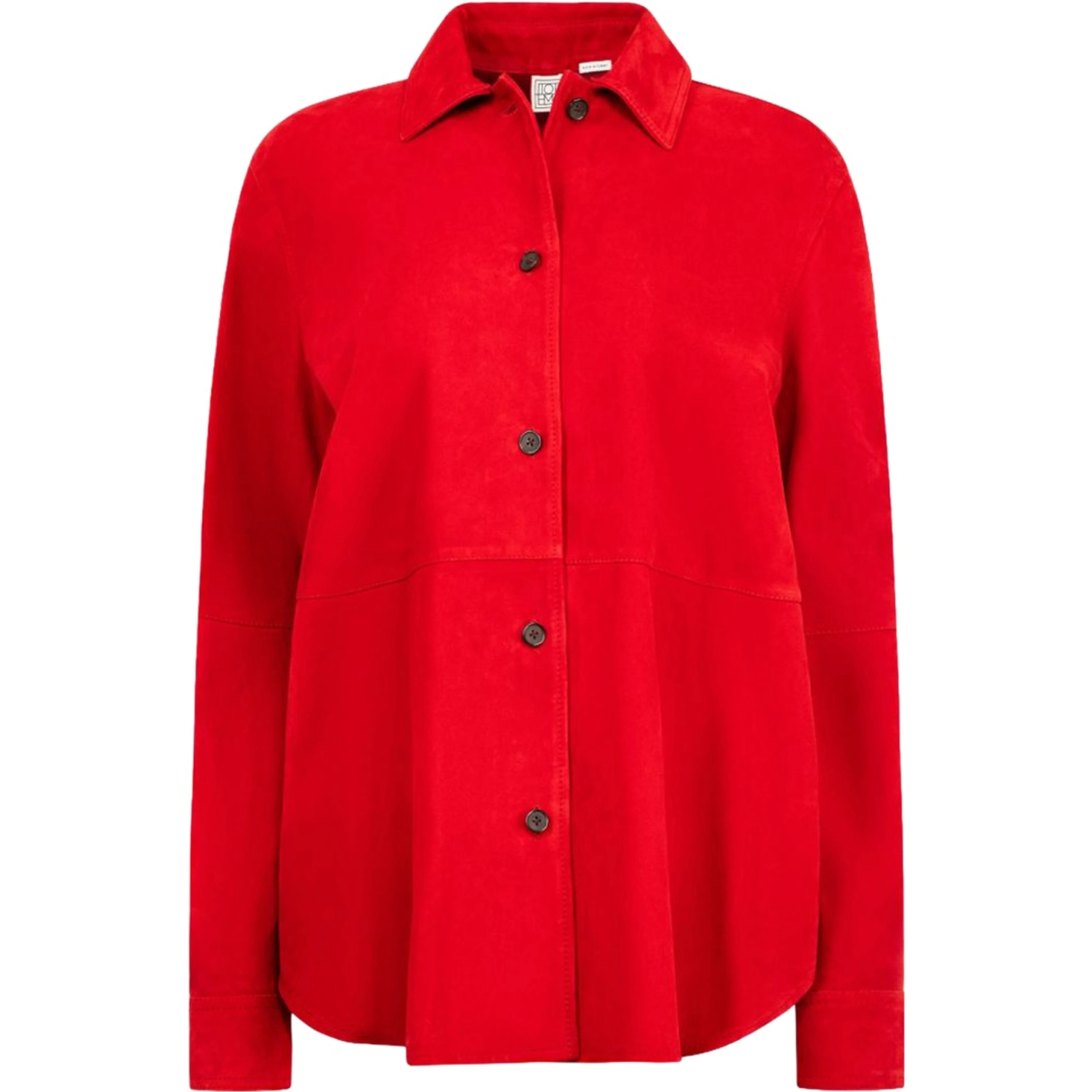 SUEDE "OVERSHIRT" SHIRT