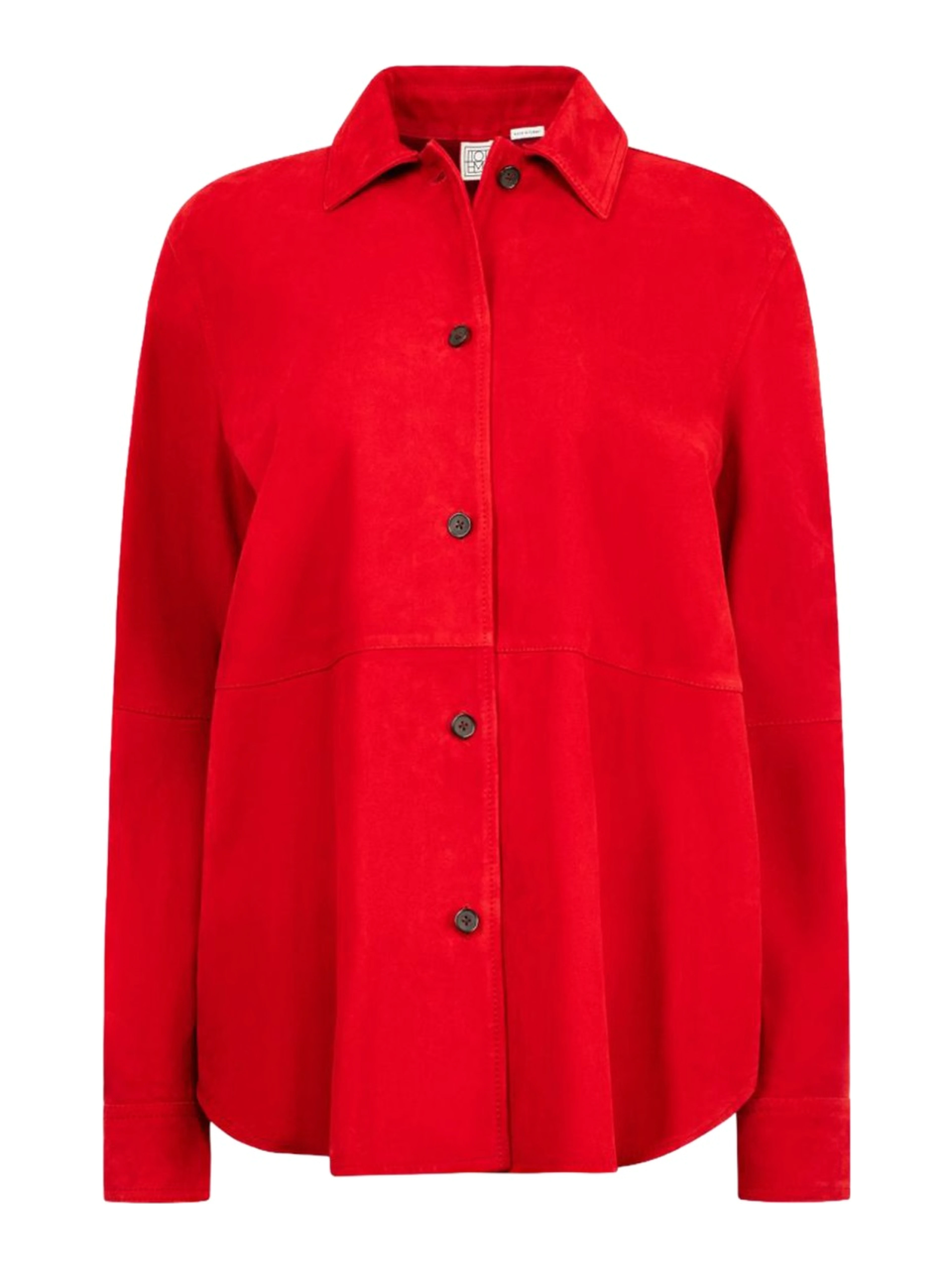 SUEDE "OVERSHIRT" SHIRT